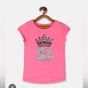 Sequin Flip Pink T-shirt